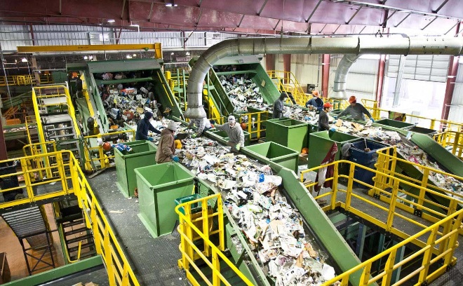 Сортировка и переработка мусора