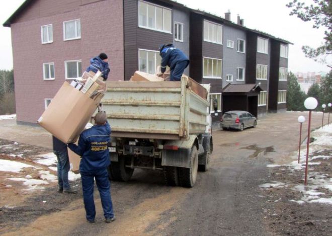 вывоз мусора из квартиры компания по утилизации