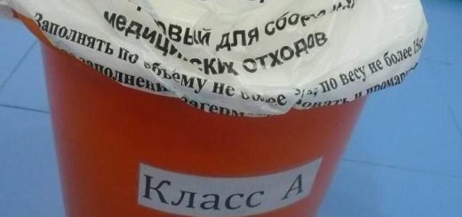 отходы класса а