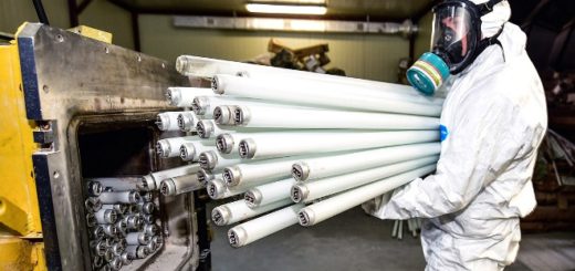 вторичная переработка,утилизация люминесцентных ламп