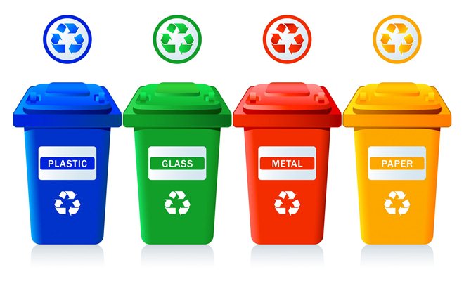 Как разделить мусор для переработки