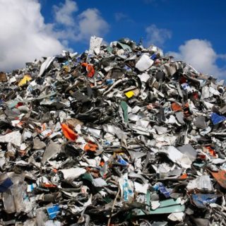 еврокрнтейнері для раздельного сбора мусора