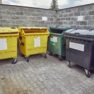 площадка для сбора мусора