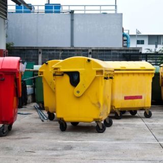 площадка для сбора мусора