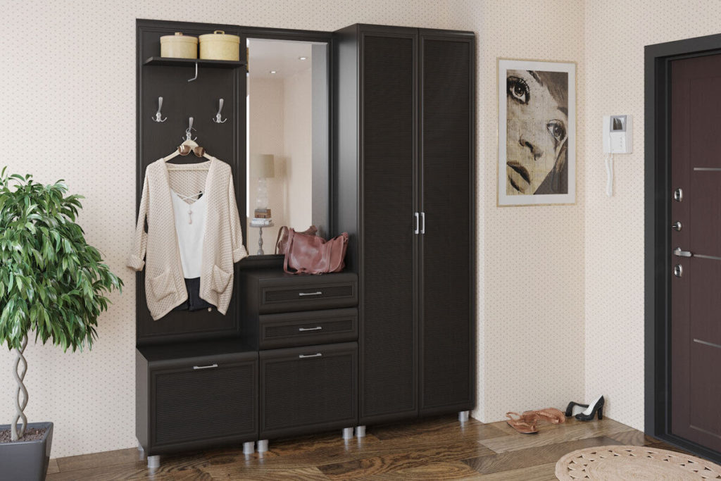 Правила выбора мебели для обустройства прихожей