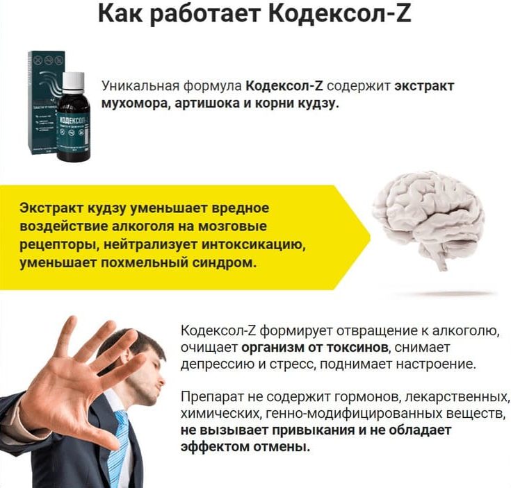 Комплексное решение проблемы алкоголизма: знакомимся с инновационным средством КОДЕКСОЛ-Z АЛКО