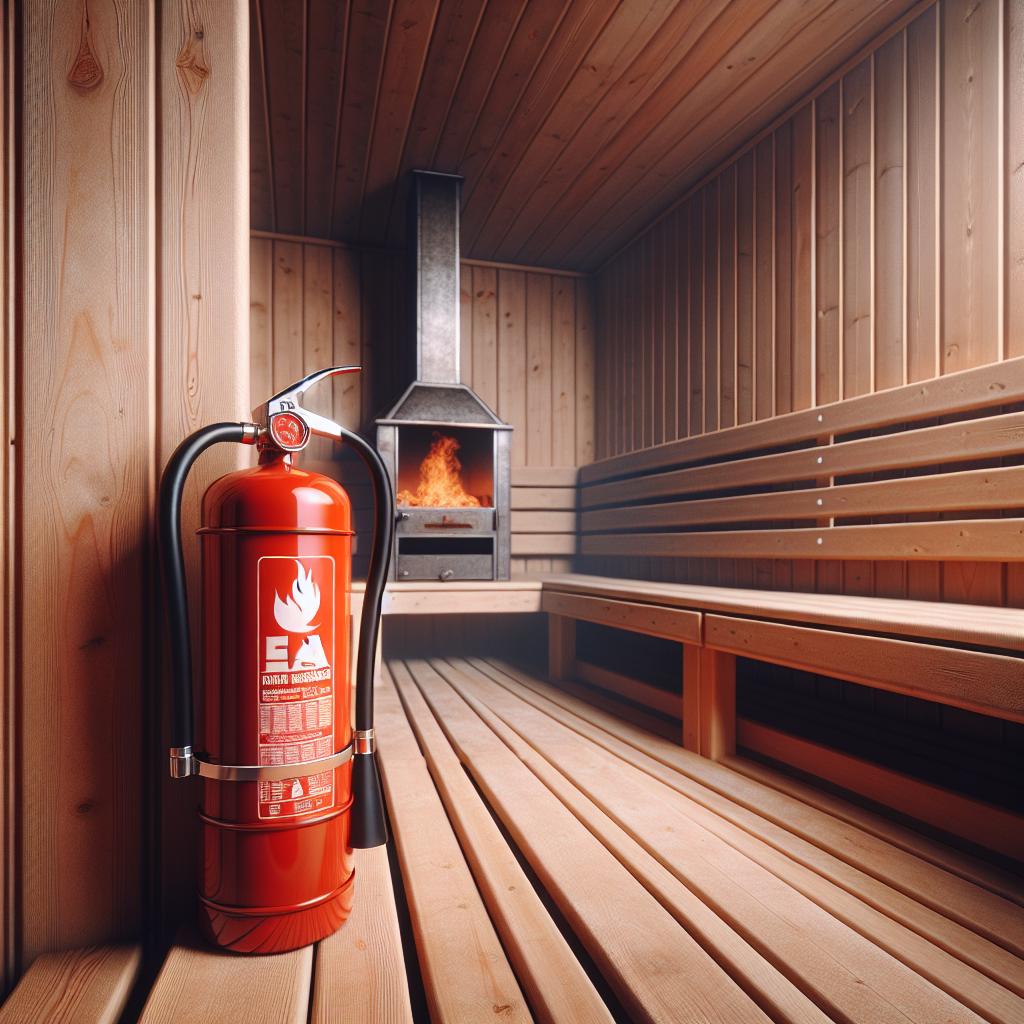 Огнетушитель в баню - необходимая мера безопасности