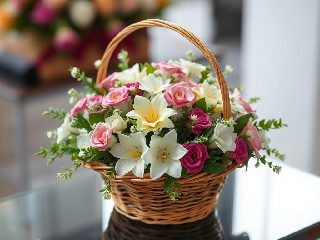 Траурная корзина из искусственных цветов: как выбрать и оформить с душой