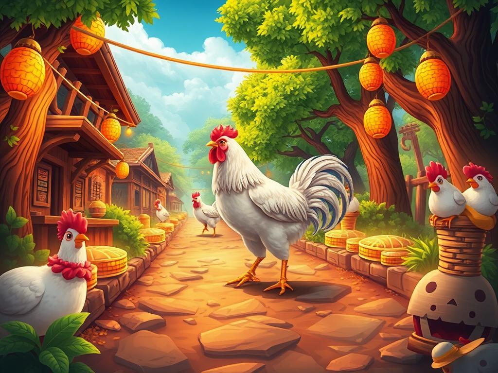 Stocks and bonuses of gaming applications: Chicken Roadфото