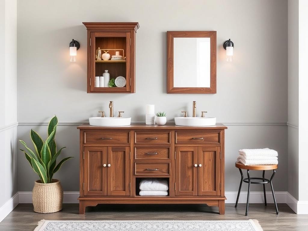 Пенал-шкаф для ванной: компактный порядок там, где кажется, что места нет