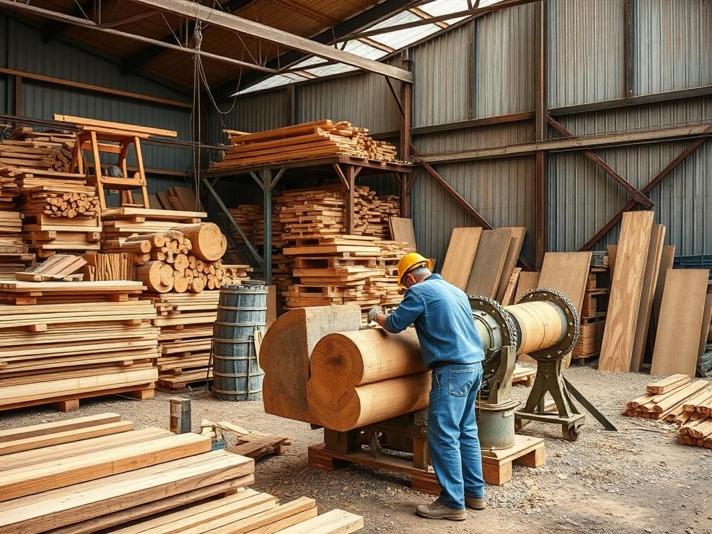 Изготовление бруса: применение и особенности